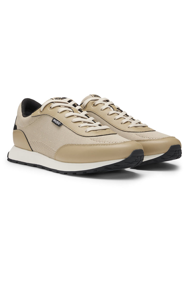 HUGO Sneakers  in Polyester Mix - ICELIN_RUNN_KNPU 10216850 01-50541682- Concorde Fashion#color_beige-285