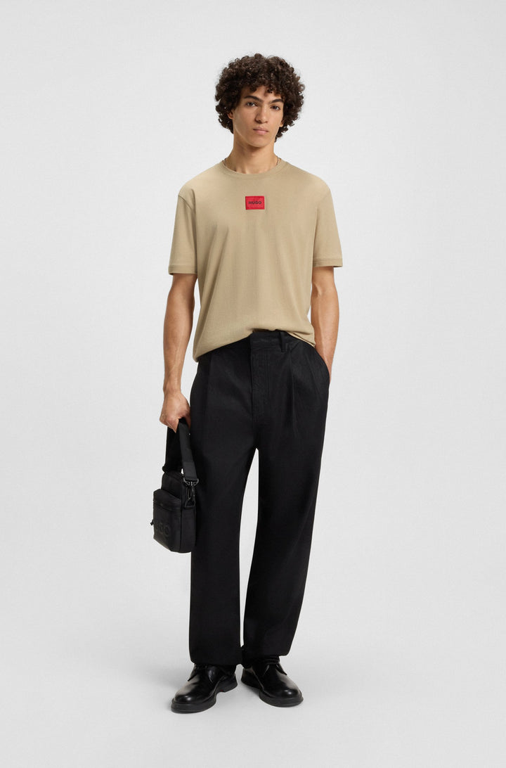 HUGO T-Shirts Regular Fit - DIRAGOLINO212 50447978Concorde Fashion#color_beige-269