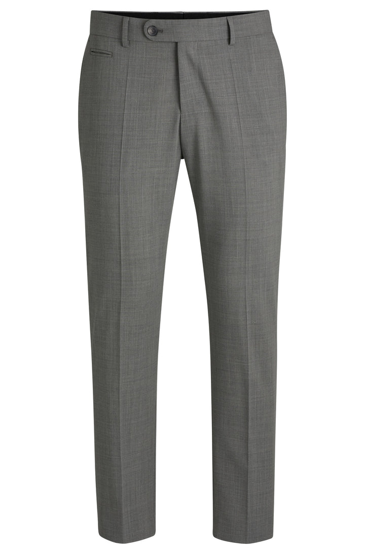 BOSS Trousers  in Polyester Mix - H-GENIUS-DTL-WG-251 10230447 01-50534908- Concorde Fashion#color_grey-021