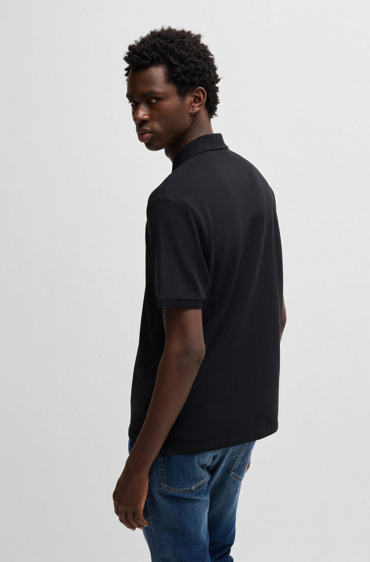 HUGO Polos Regular Fit in Cotton - DONOS222 10231467 01-50466182- Concorde Fashion#color_navy-407