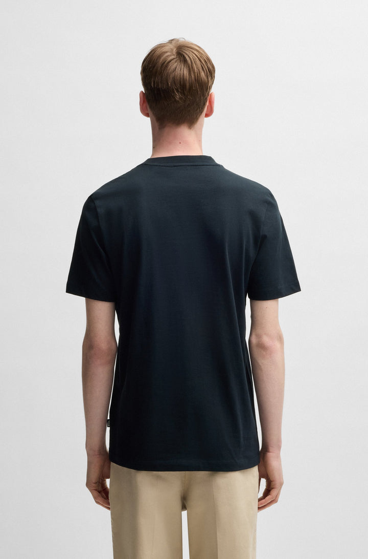 BOSS T-Shirts Regular Fit in Cotton - C-THOMPSON 70 10236129 01-50531309- Concorde Fashion#color_navy-404