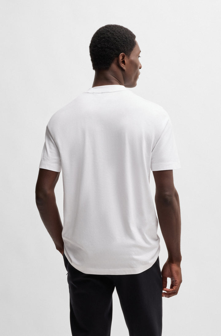 BOSS T-Shirts Regular Fit in Cotton - C-THOMPSON 70 10236129 01-50531309- Concorde Fashion#color_white-100