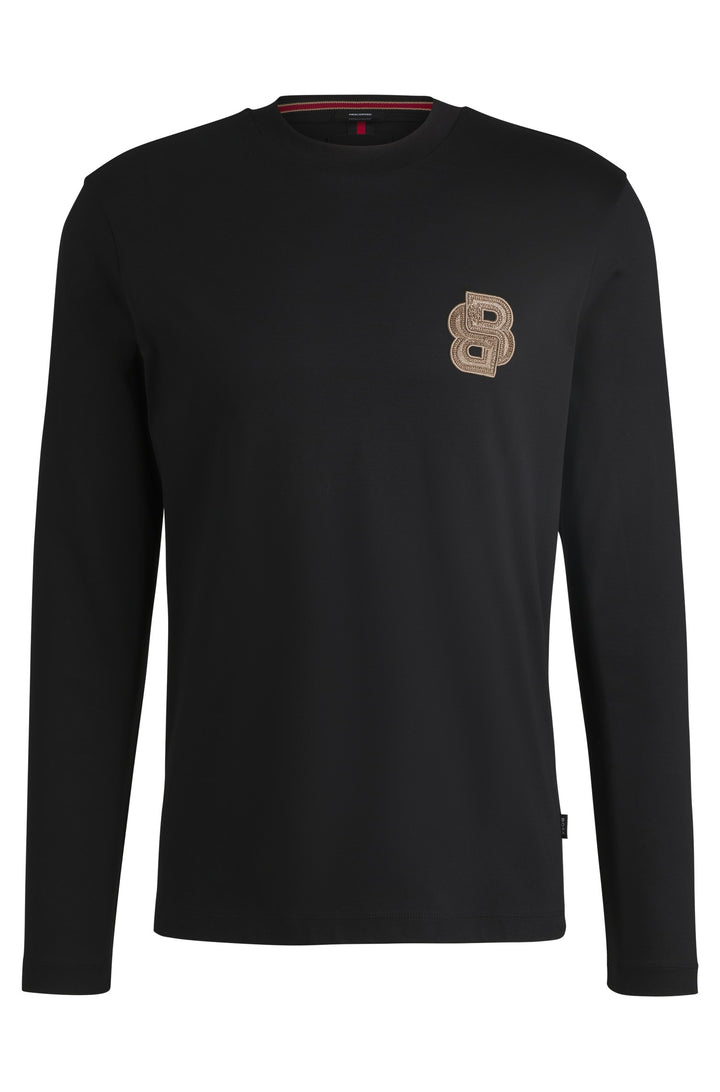 BOSS T-Shirts Regular Fit in Cotton - C-TALLEY 10238361 01-50533813- Concorde Fashion#color_black-001