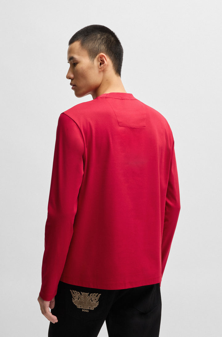 BOSS T-Shirts Regular Fit in Cotton - C-TALLEY 10238361 01-50533813- Concorde Fashion#color_red-629