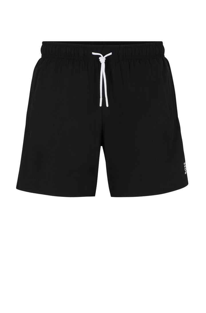 BOSS  Shorts in Polyester - ICONIC 10239741 01-50491594- Concorde Fashion#color_black-001