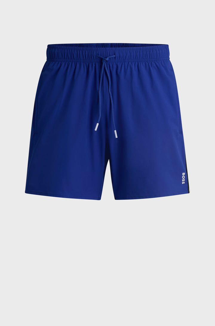 BOSS  Shorts in Polyester - ICONIC 10239741 01-50491594- Concorde Fashion#color_blue-427