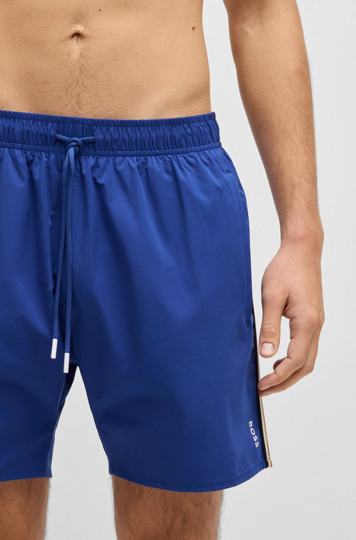BOSS  Shorts in Polyester - ICONIC 10239741 01-50491594- Concorde Fashion#color_blue-427