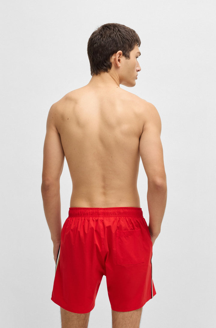 BOSS  Shorts in Polyester - ICONIC 10239741 01-50491594- Concorde Fashion#color_red-610