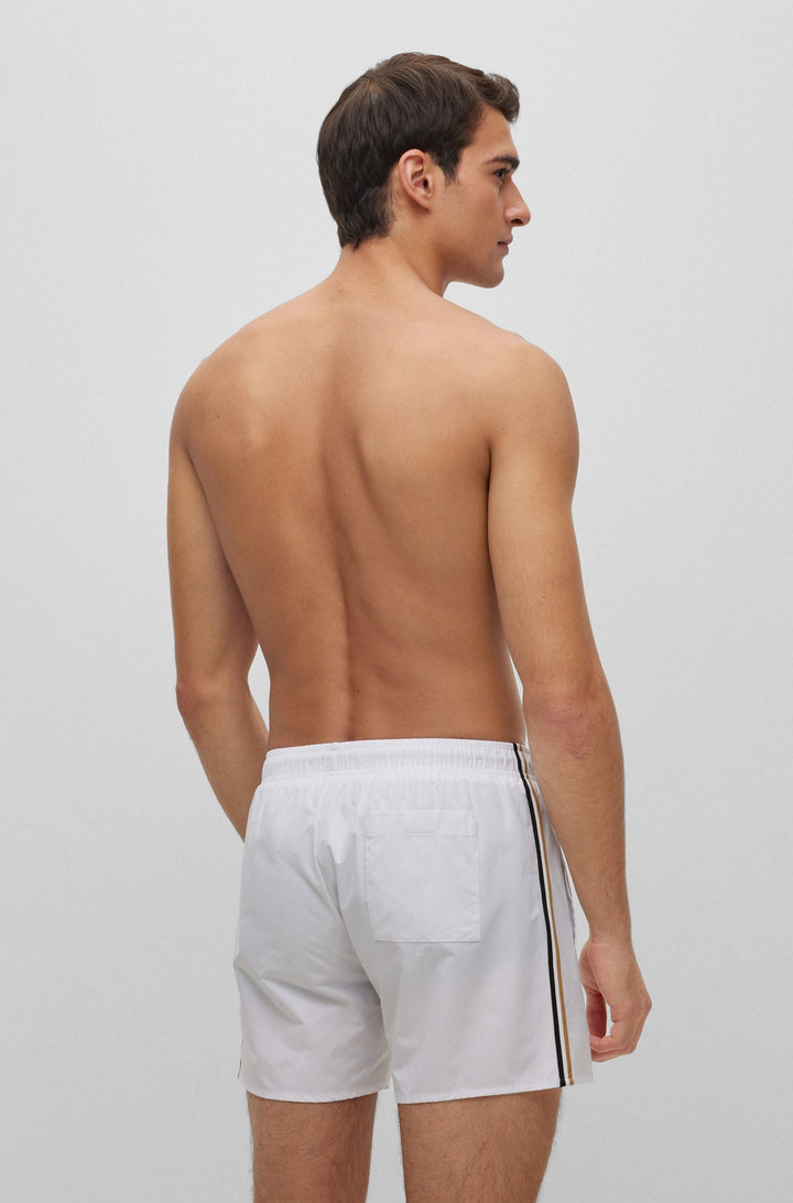 BOSS  Shorts in Polyester - ICONIC 10239741 01-50491594- Concorde Fashion#color_white-100