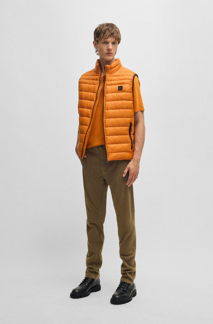 BOSS Trousers Slim Fit in Cotton Mix - CHINO_SLIM 10242156 01-50510933- Concorde Fashion#color_green-368