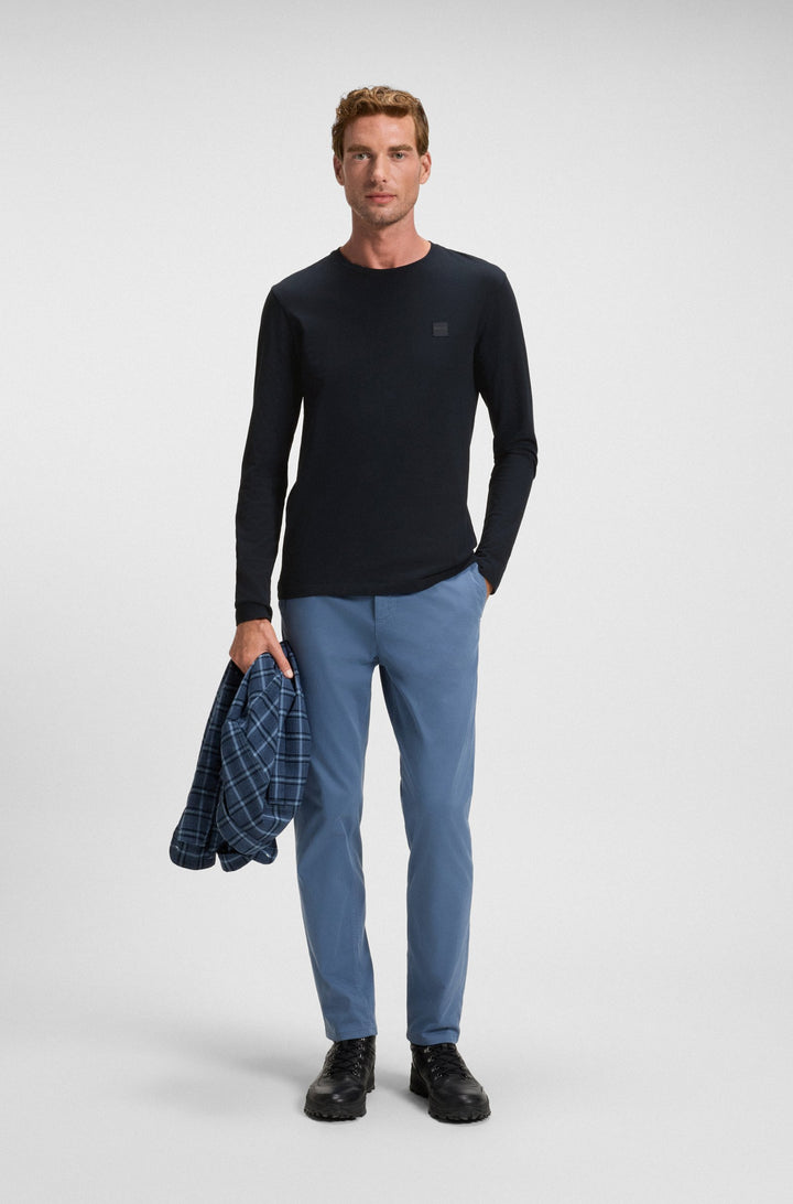 BOSS T-Shirts Regular Fit in Cotton - TACKS 10242631 02-50512111- Concorde Fashion#color_navy-404