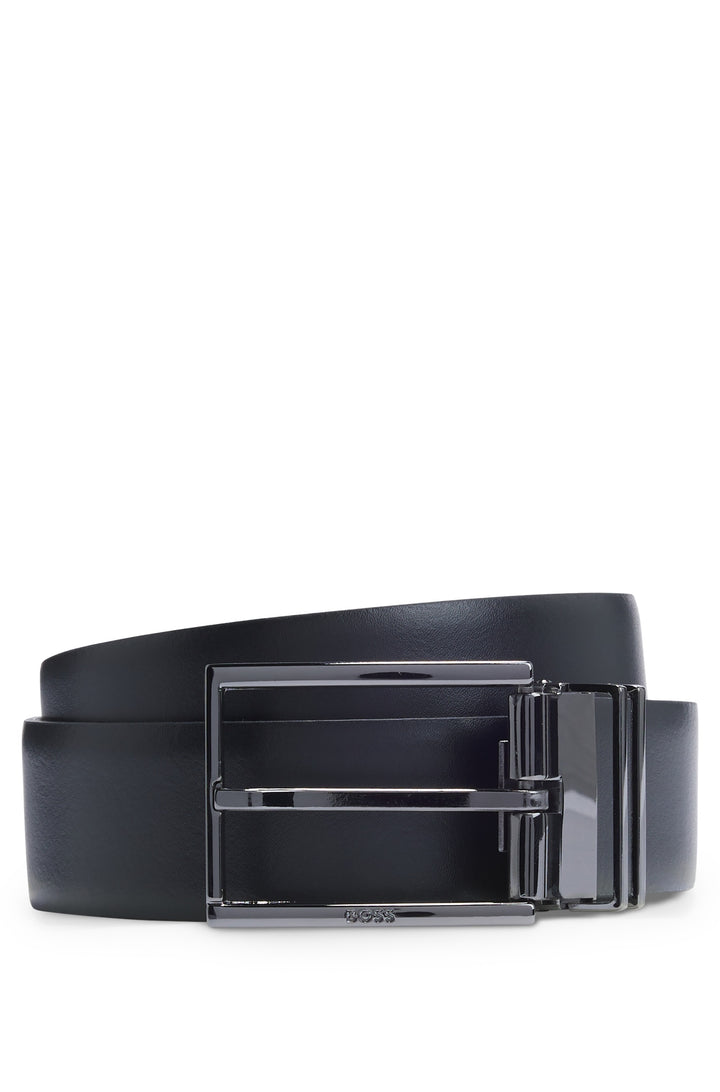 BOSS Belts  in Leather - GOMERO_GB35_PP 10245669 01-50537099- Concorde Fashion#color_black-002