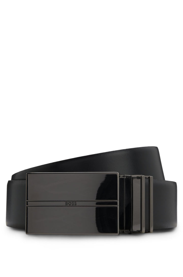 BOSS Belts  in Leather - GOMERO_GB35_PP 10245669 01-50537099- Concorde Fashion#color_black-004