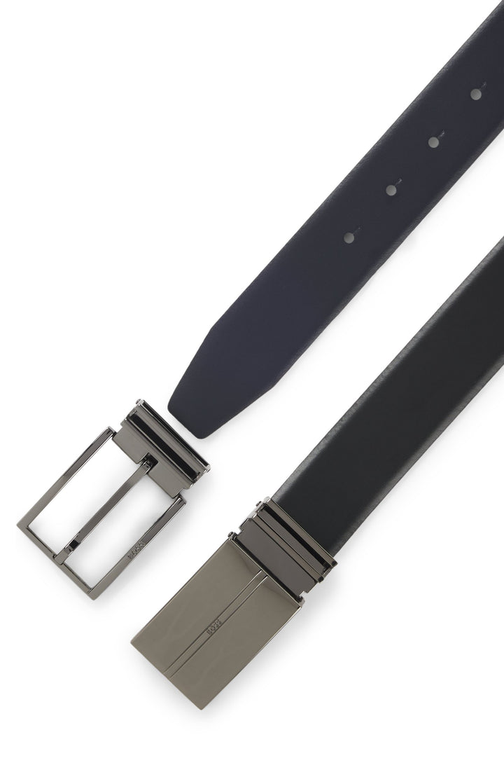 BOSS Belts  in Leather - GOMERO_GB35_PP 10245669 01-50537099- Concorde Fashion#color_black-004