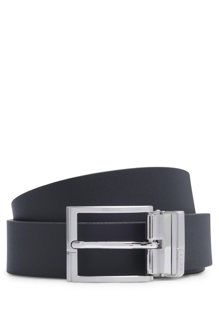 BOSS Belts  in Leather - GEPPY-SOFT_GB35_PP 10245738 01-50537100- Concorde Fashion#color_black-004