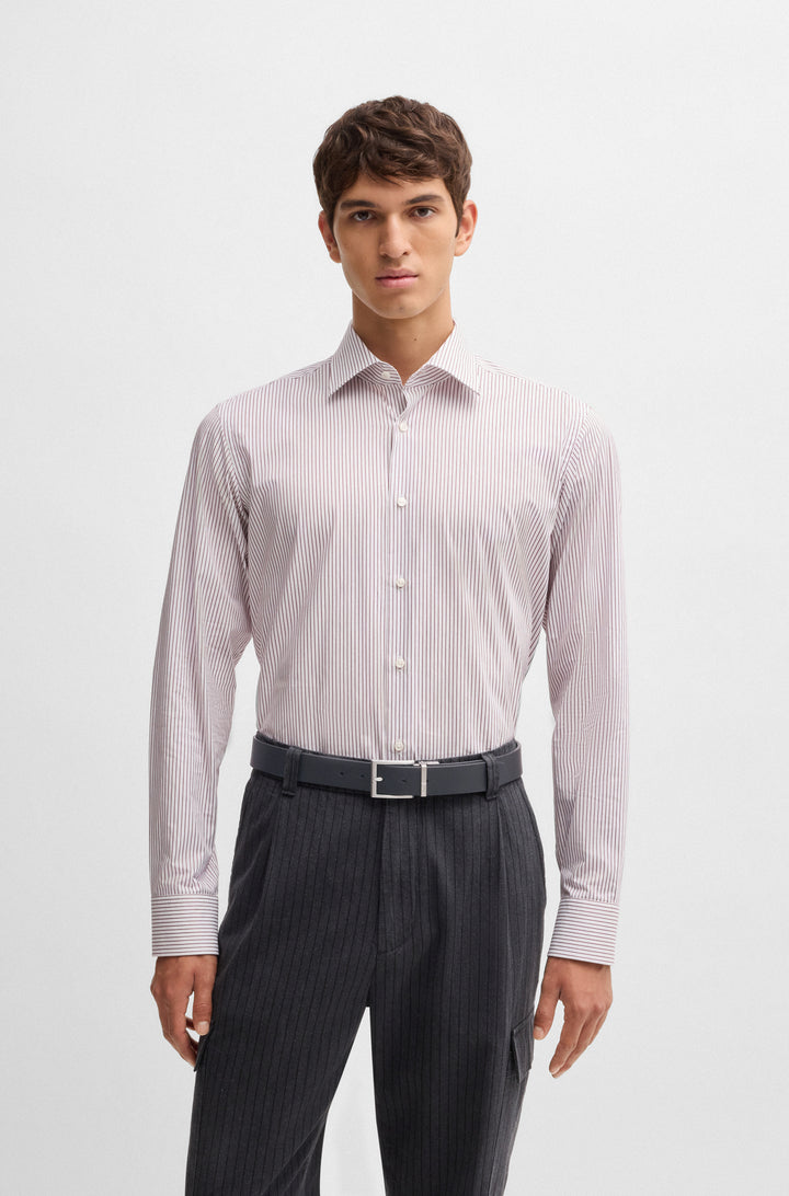 BOSS Belts  in Leather - GEPPY-SOFT_GB35_PP 10245738 01-50537100- Concorde Fashion#color_black-004