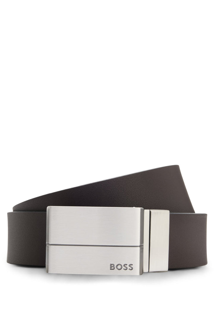 BOSS Belts  in Leather - GEPPY-SOFT_GB35_PP 10245738 01-50537100- Concorde Fashion#color_brown-205