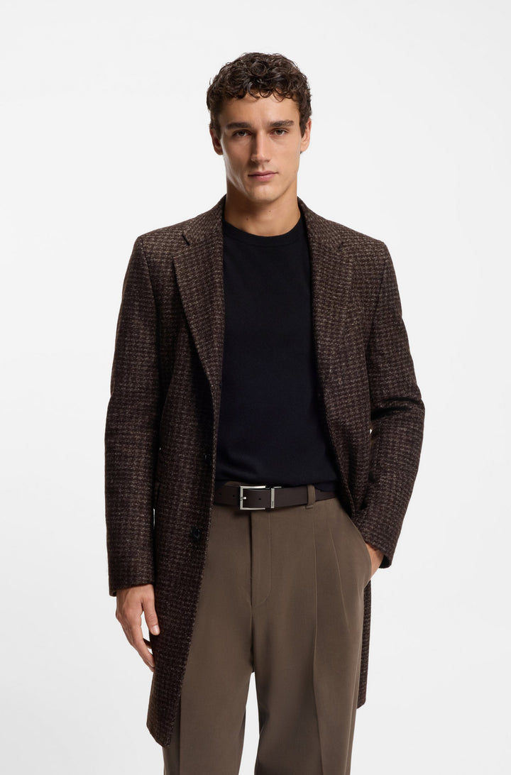 BOSS Belts  in Leather - GEPPY-SOFT_GB35_PP 10245738 01-50537100- Concorde Fashion#color_brown-205