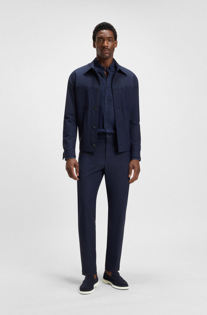 BOSS Loafers  - SIENNE_LOAF_SD_N 50543083- Concorde Fashion#color_navy-401