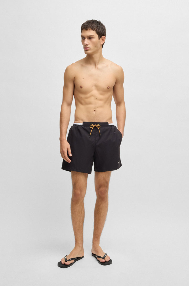 BOSS Slippers  - TRACY_THNG_RBLG_N 50498208- Concorde Fashion#color_black-001