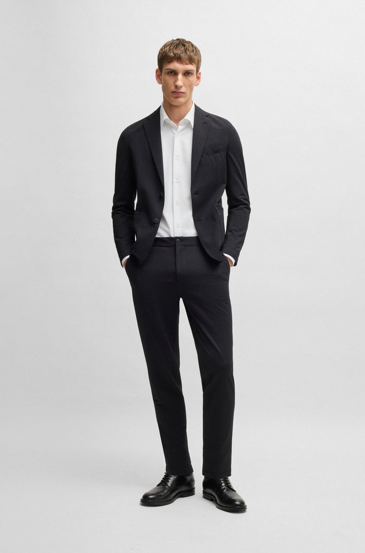 BOSS Formal Shirts Slim Fit - P-HANK-KENT-C1-222 50539858- Concorde Fashion#color_white-100