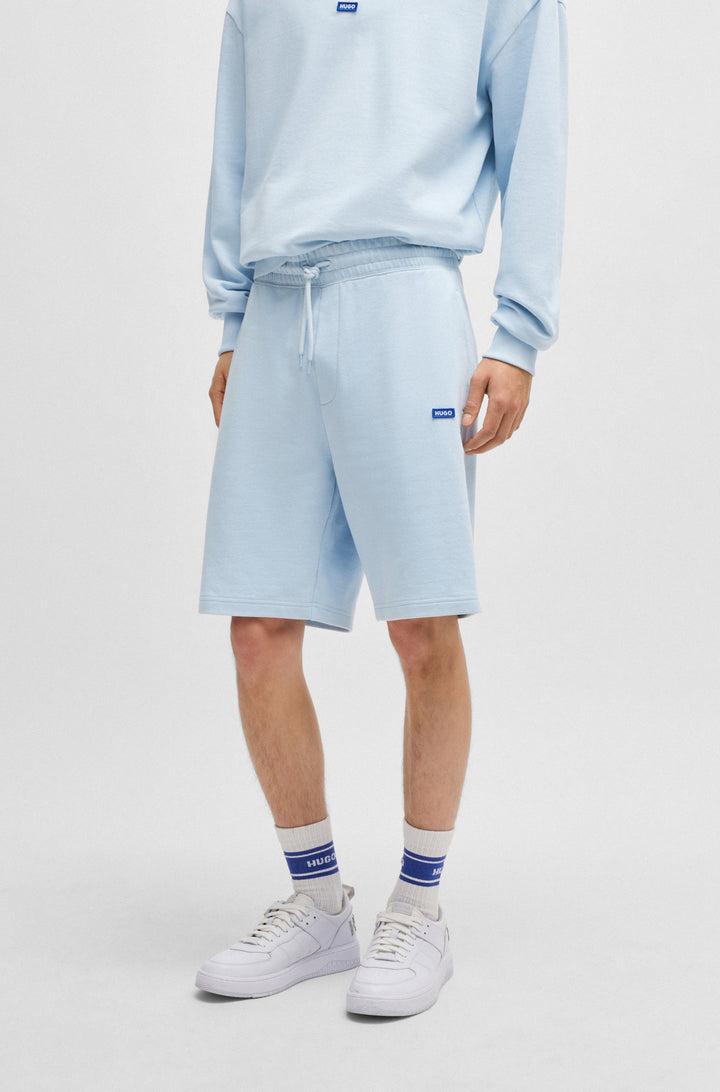 HUGO BLUE  Shorts in Cotton - NASENSIO 10249110 01-50522364- Concorde Fashion#color_blue-487