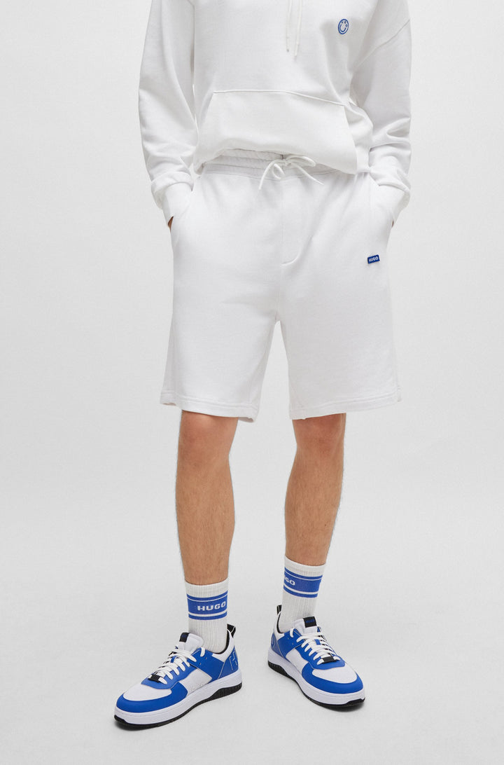 HUGO BLUE  Shorts in Cotton - NASENSIO 10249110 01-50522364- Concorde Fashion#color_white-100