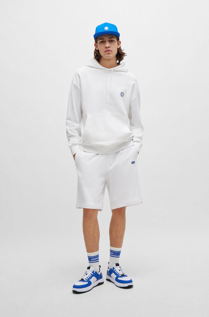 HUGO BLUE  Shorts in Cotton - NASENSIO 10249110 01-50522364- Concorde Fashion#color_white-100