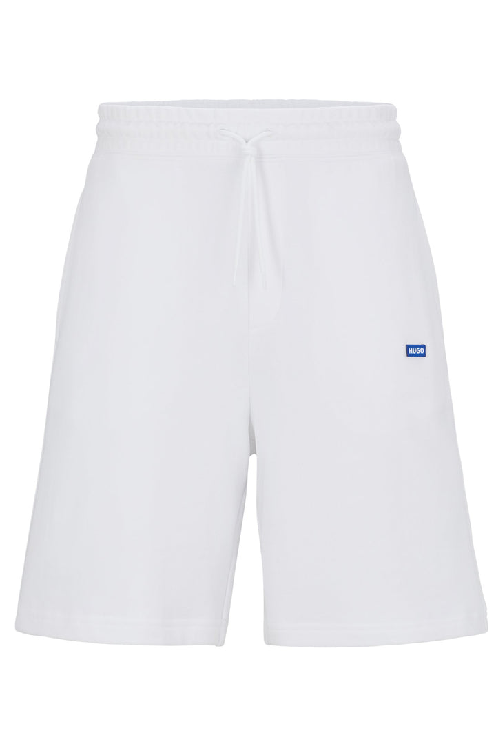HUGO BLUE  Shorts in Cotton - NASENSIO 10249110 01-50522364- Concorde Fashion#color_white-100
