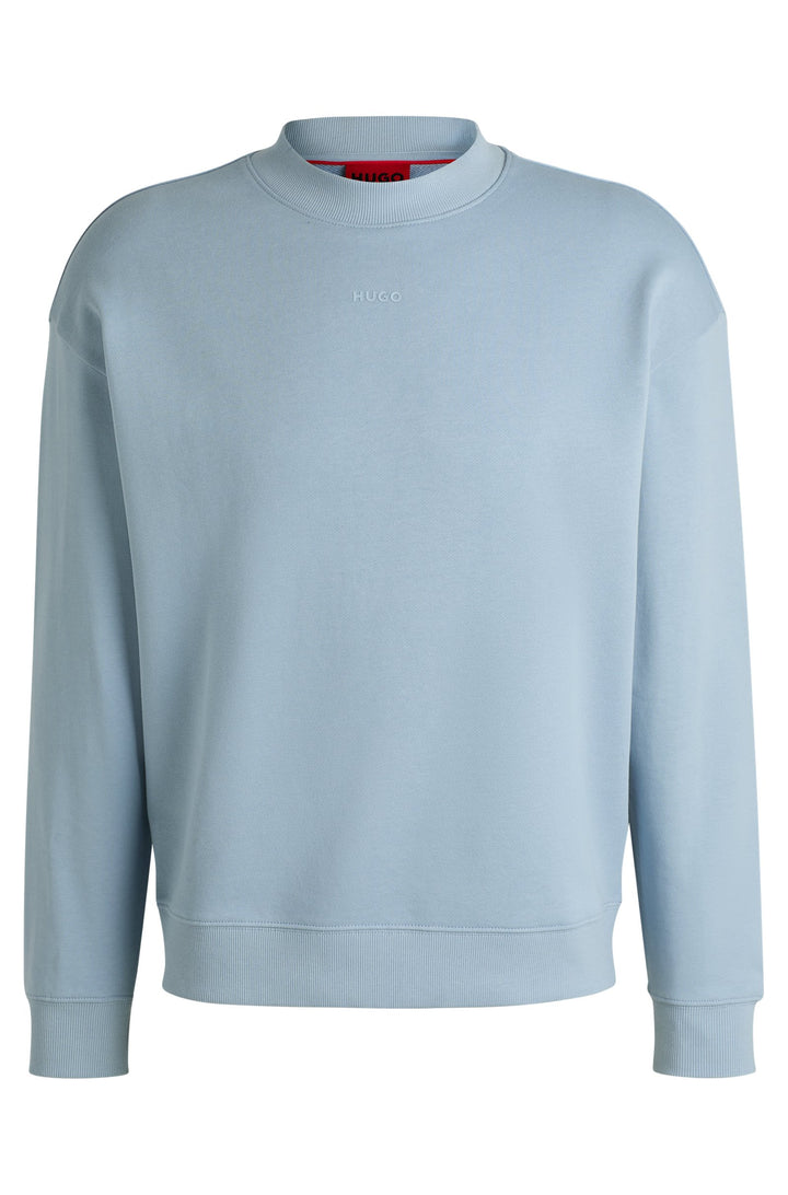 HUGO Sweatshirts Relaxed Fit in Cotton - DAPOCREW 10249110 01-50525892- Concorde Fashion#color_blue-483