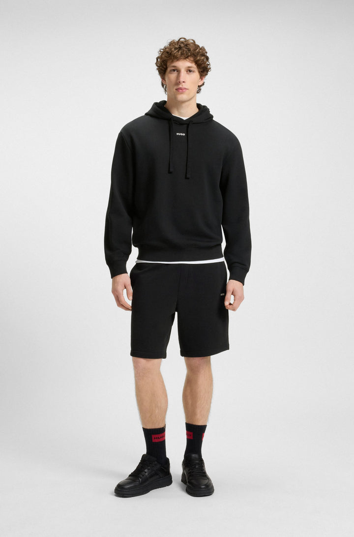 HUGO Shorts Relaxed Fit in Cotton - DAYONO 10249110 01-50530696- Concorde Fashion#color_black-001