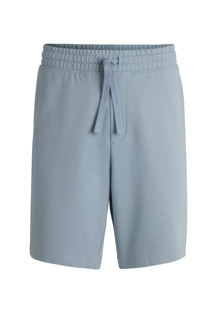 HUGO Shorts Relaxed Fit in Cotton - DAYONO 10249110 01-50530696- Concorde Fashion#color_blue-483