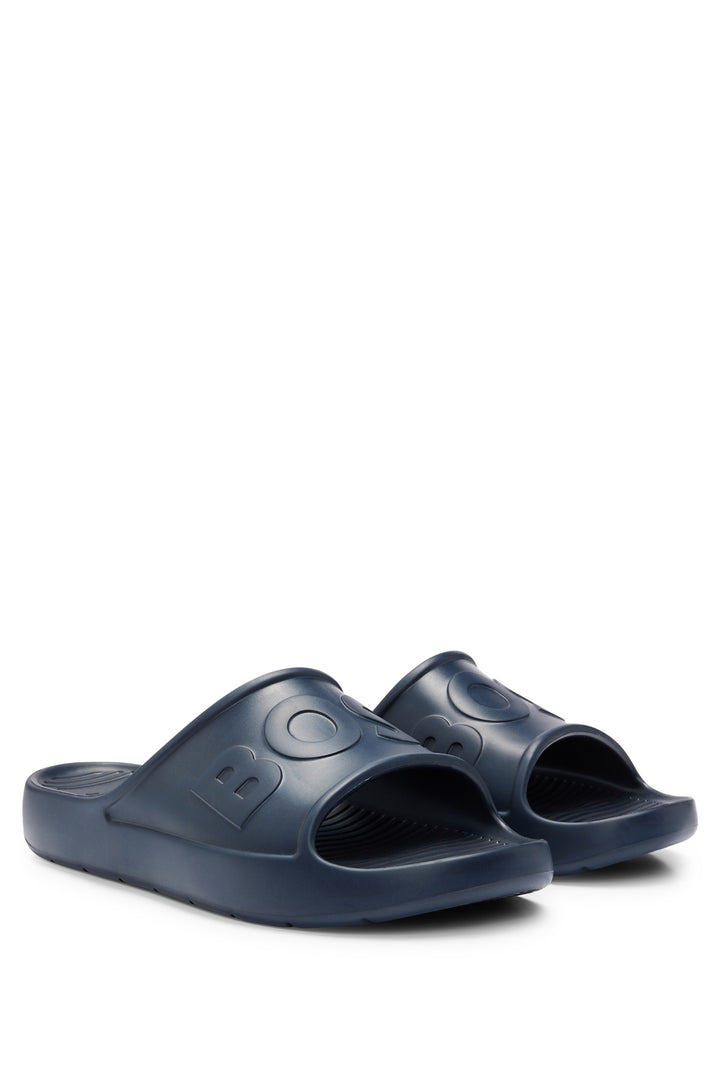 BOSS Sandals  in Plastic - DARIAN_SLID_LG_N 10249951 01-50498207- Concorde Fashion#color_navy-401