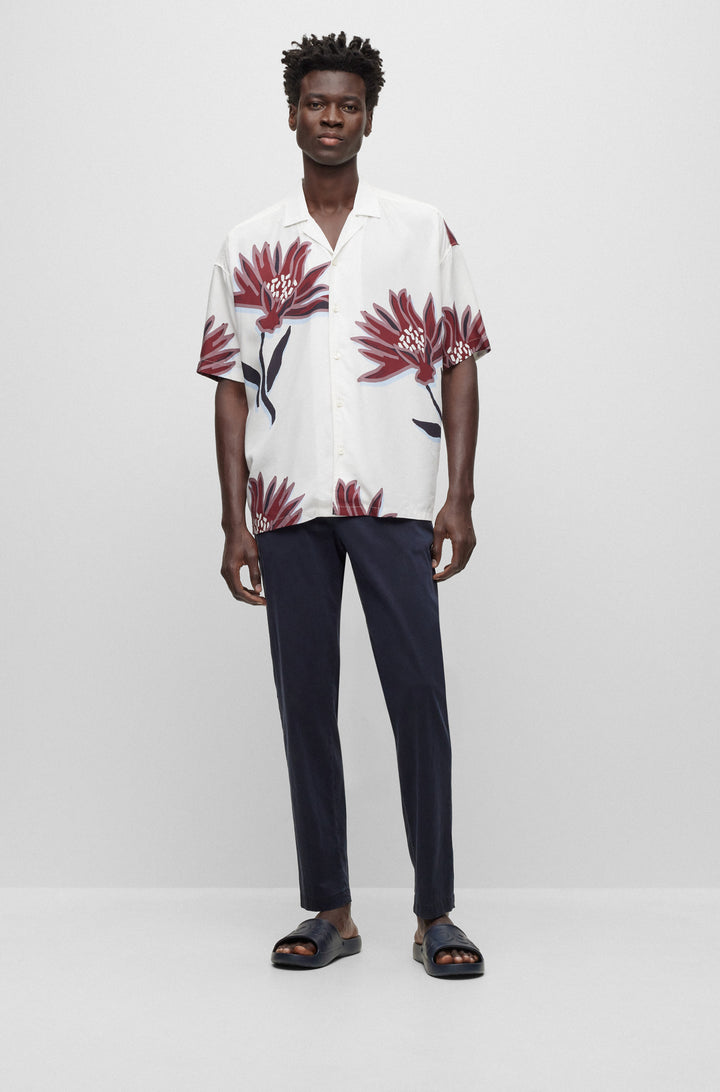 BOSS Sandals  in Plastic - DARIAN_SLID_LG_N 10249951 01-50498207- Concorde Fashion#color_navy-401