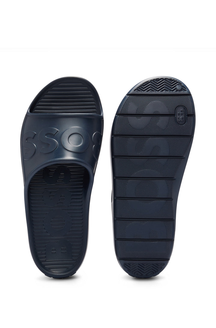 BOSS Sandals  in Plastic - DARIAN_SLID_LG_N 10249951 01-50498207- Concorde Fashion#color_navy-401