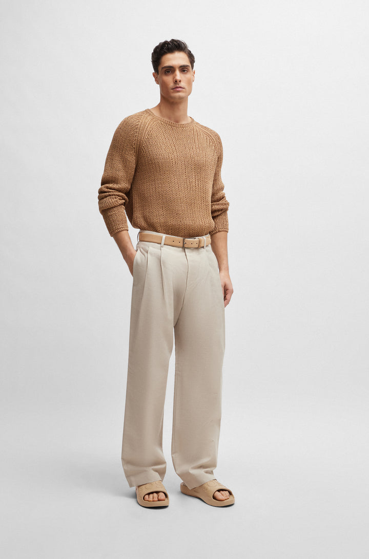 BOSS Sandals  in Plastic - DARIAN_SLID_LG_N 10249951 01-50498207- Concorde Fashion#color_beige-260