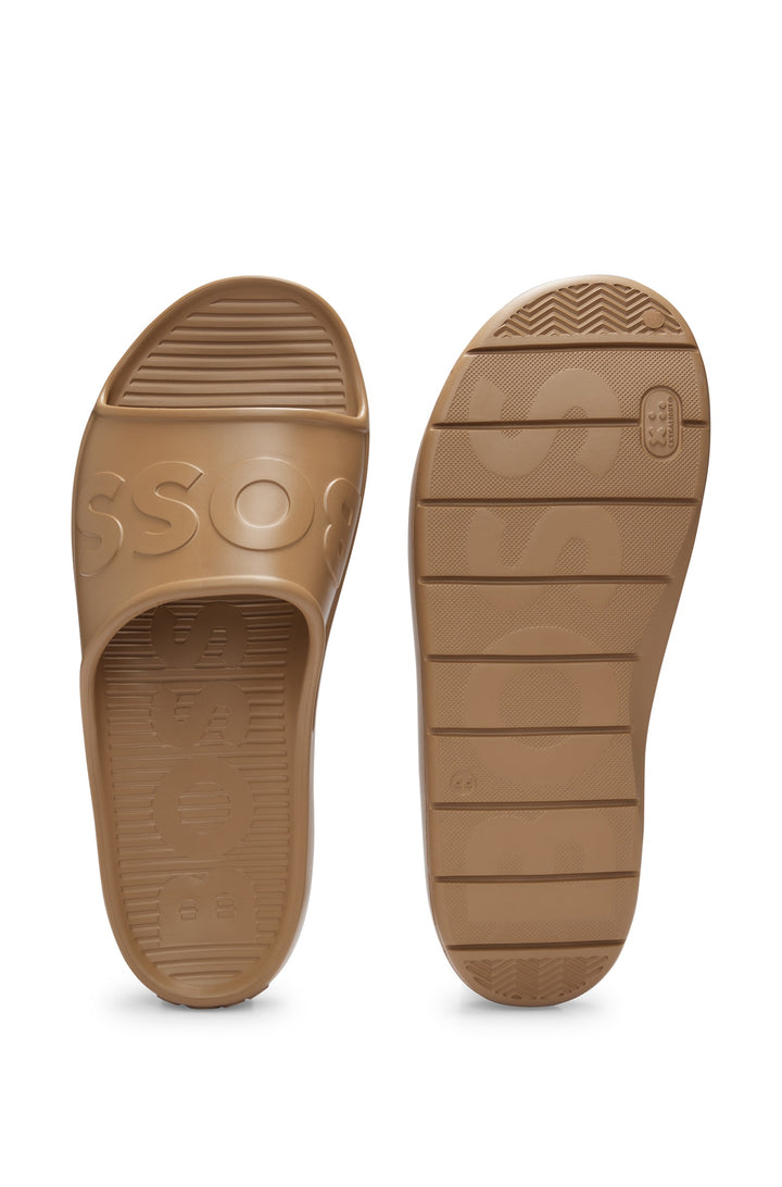 BOSS Sandals  in Plastic - DARIAN_SLID_LG_N 10249951 01-50498207- Concorde Fashion#color_beige-260