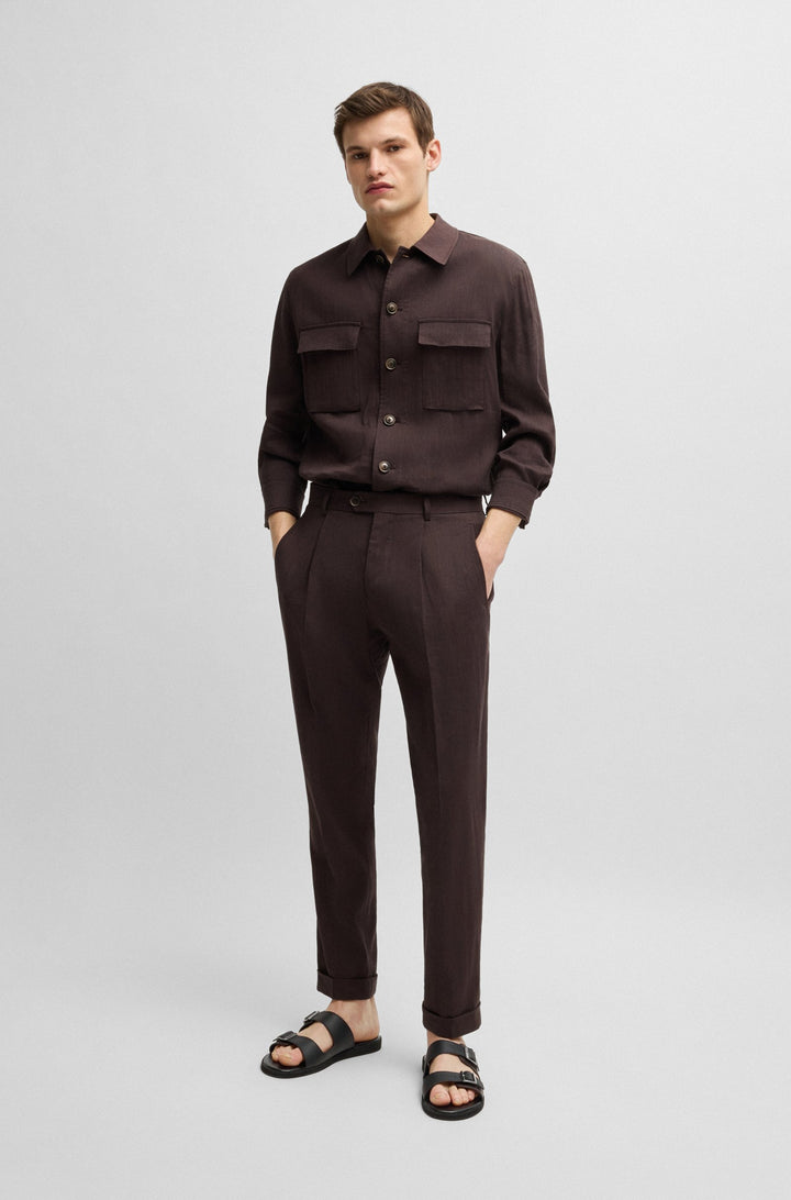 BOSS Sandals  - DARREL_SAND_BKPU 50541765- Concorde Fashion#color_black-002