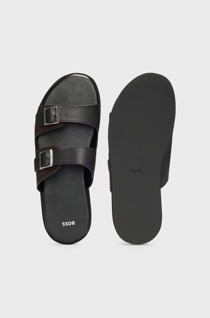 BOSS Sandals  - DARREL_SAND_BKPU 50541765- Concorde Fashion#color_black-002