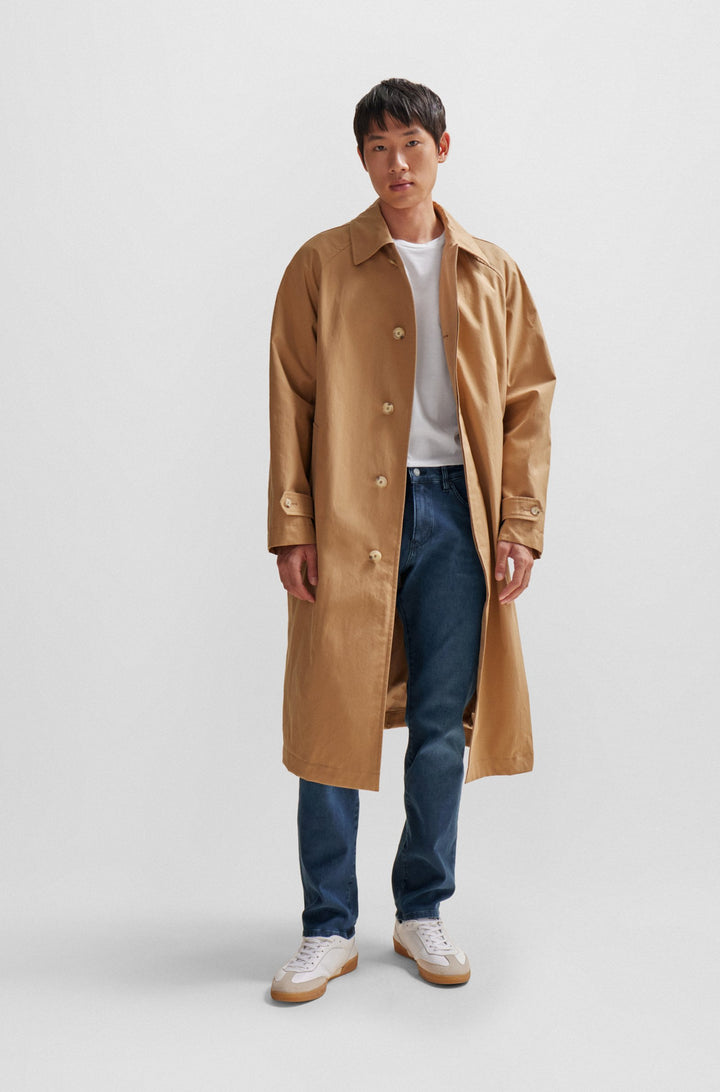 BOSS Slim Fit Jeans in Cotton Mix - P-DELAWARE 3-1 10251320 03-50508121- Concorde Fashion#color_blue-421