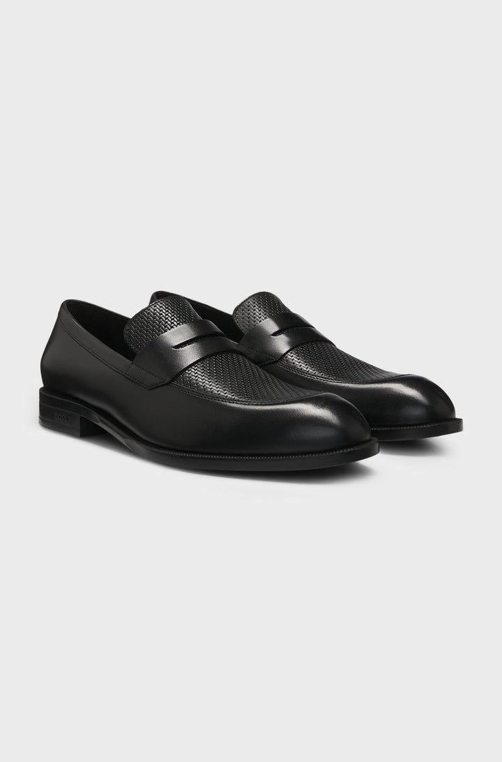 BOSS Loafers  - TAYIL_LOAF_LTMXWV 50541717- Concorde Fashion#color_black-001