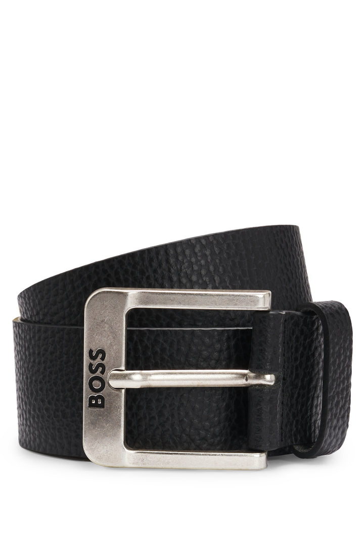 BOSS Belts  in Leather - JEMIO-GR_SZ40 10251619 01-50537064- Concorde Fashion#color_black-001
