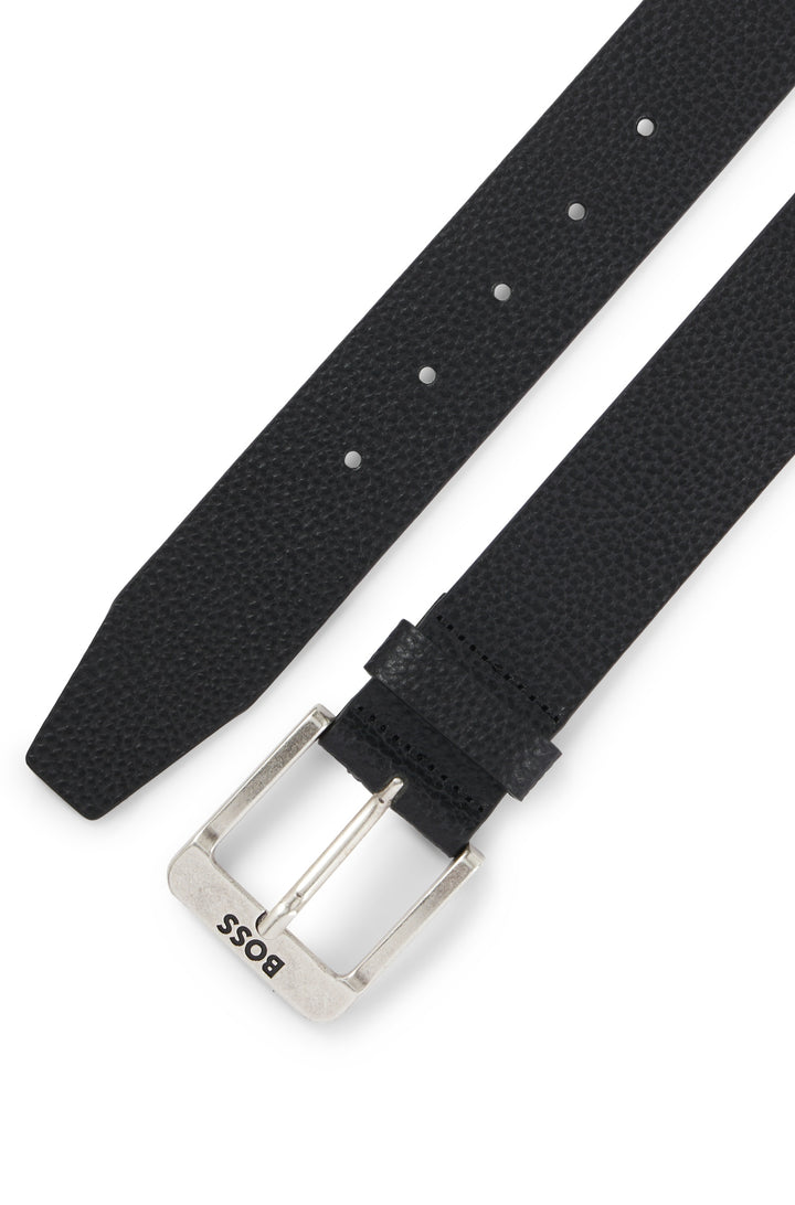 BOSS Belts  in Leather - JEMIO-GR_SZ40 10251619 01-50537064- Concorde Fashion#color_black-001