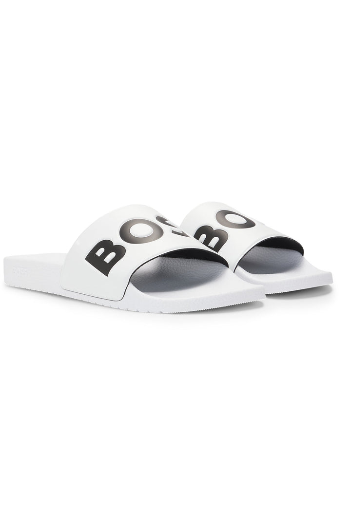 BOSS Sandals  - ARYEH_SLID_NPVLG 50536835- Concorde Fashion#color_white-101