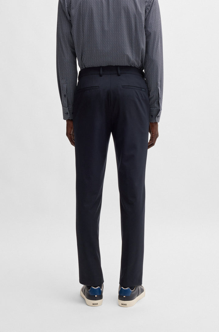 BOSS Trousers  in Polyester Mix - P-GENIUS-EL-243F 10253691 01-50521051- Concorde Fashion#color_navy-404