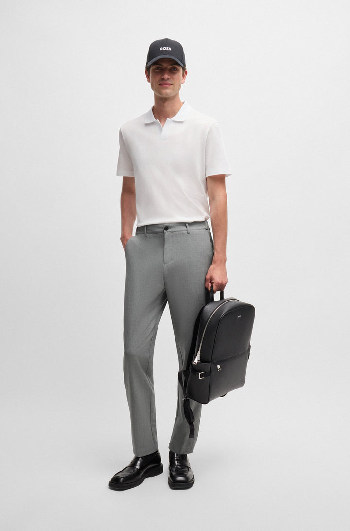 BOSS Trousers  in Polyester Mix - P-GENIUS-EL-243F 10253691 01-50521051- Concorde Fashion#color_silver-041