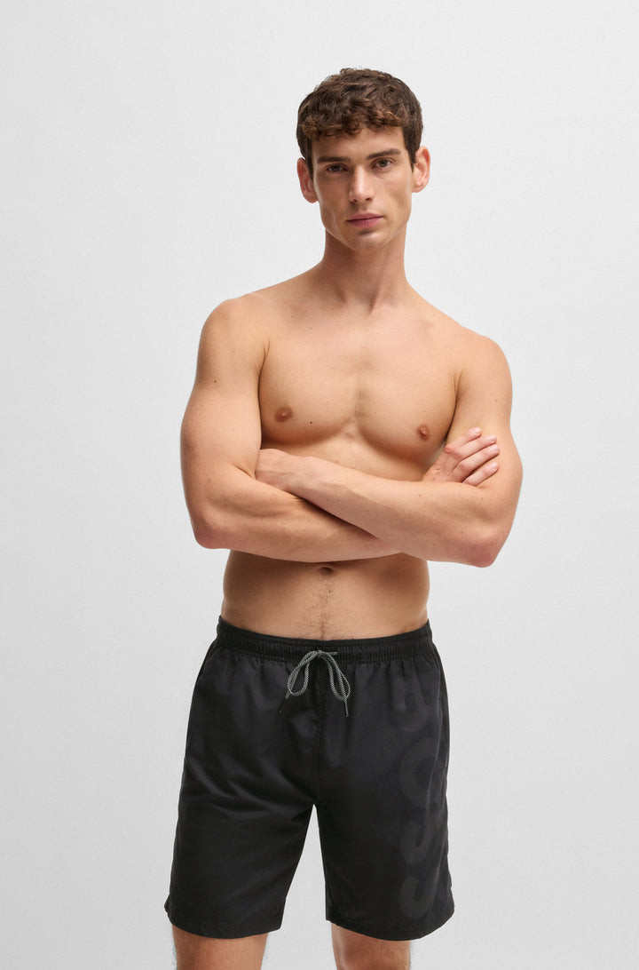 BOSS Shorts  in Polyester - ORCA 10257136 01-50509127- Concorde Fashion#color_black-007