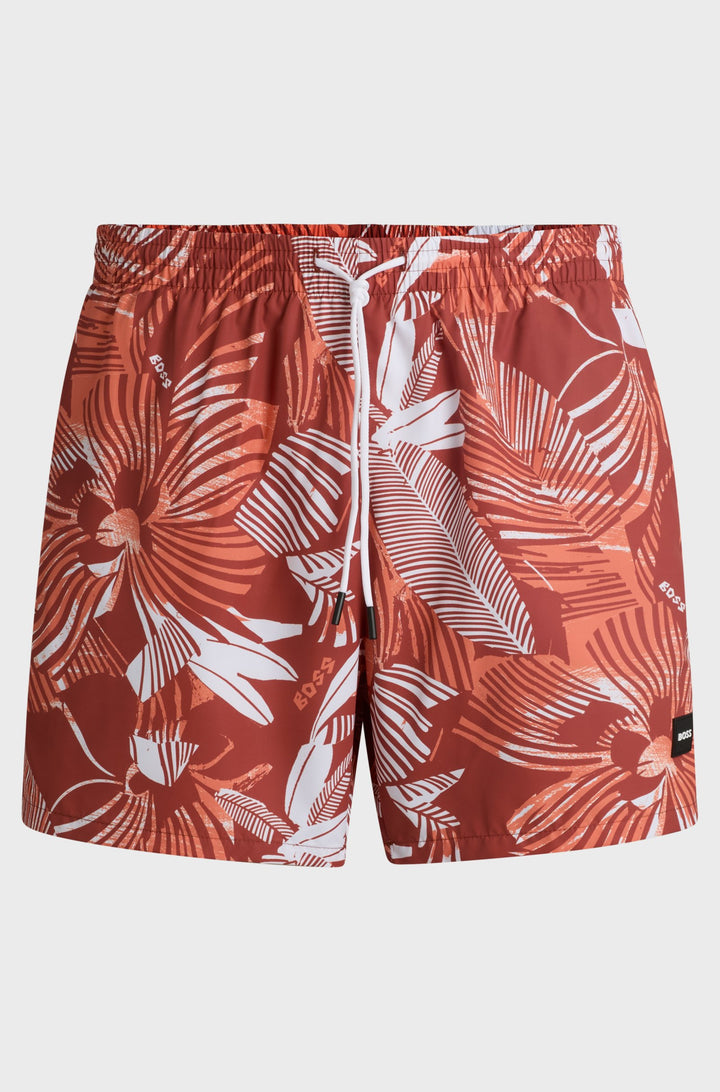 BOSS  Shorts in Polyester - PIRANHA 10257165 01-50508844- Concorde Fashion#color_orange-823