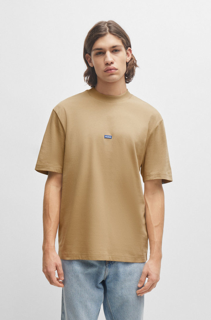 HUGO BLUE Regular Fit T-Shirts in Cotton - NIEROS 10257318 01-50509991- Concorde Fashion#color_beige-269