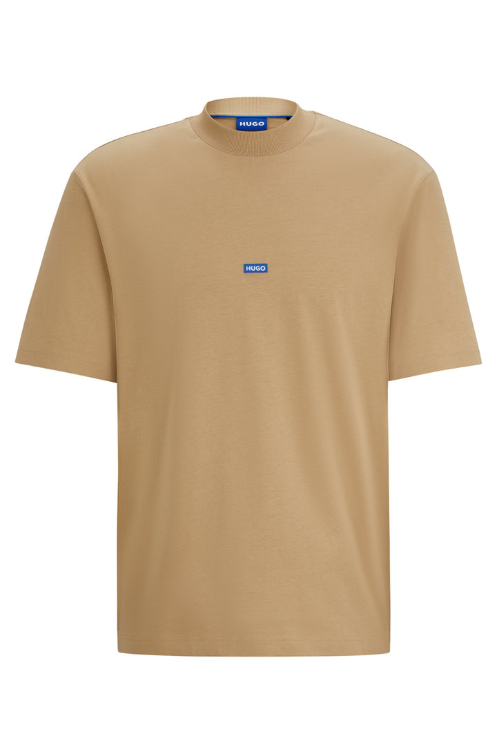HUGO BLUE Regular Fit T-Shirts in Cotton - NIEROS 10257318 01-50509991- Concorde Fashion#color_beige-269